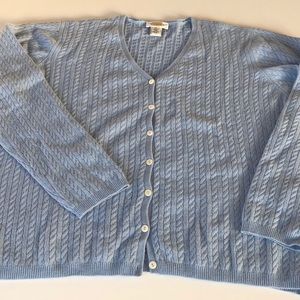 Talbots Cashmere Cardigan XL